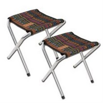 벅703 페어아일 BBQ 캠핑의자, 혼합 색상, 4개입