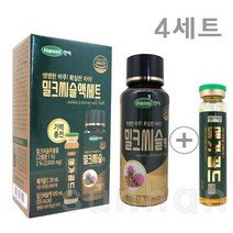 한미 밀크씨슬액세트 (밀크씨슬액 100ml+메가골드 20ml)/밀크시슬/숙취해소 에너지 음료 드링크, 4세트
