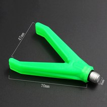 민물 낚시 받침틀 부속품 좌대 스탠드 발판 홀더 모양의 잉어 낚싯대 나머지 헤드 그리퍼 그립 홀더 물고기 장대 브래킷 지원 도구 도구, v 유형