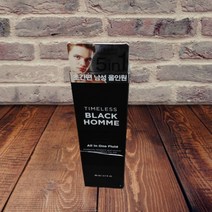 SNP 타임리스 블랙옴므 80ML 올인원 크림 플루이드 주름 미백 기능성, 상세페이지 참조