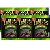 호주 Local Legends Biltong Orignal 로컬레전드 Biltong Orignal 45g 6팩