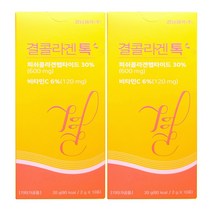 경남제약 저분자콜라겐 결콜라겐 톡 분말 스틱형 2g 20포, 단품