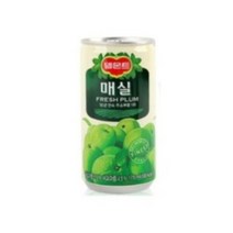 롯데 매실 175ml 미니캔 60캔, 180ml