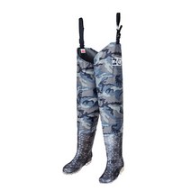 [얼룩무늬 옥스포드 허벅지 장화]허벅지장화 가슴장화 해루질 웨이더 허벅지 전신 바지장화 갯벌, 275