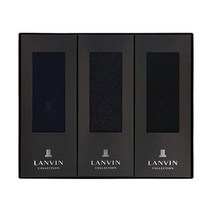 [랑방]남성 선물 COLLECTION 컬렉션 브랜드 양말 3족세트 세트 사계절용 골지 크루기장 남성 남자 답례 02492053 LV-30 giftset