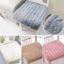 모던 극세사 겨울방석 아이보리 베이지 핑크 차콜colors