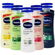 유니레버 바세린 인텐시브 케어 핸드 고보습 바디 로션 2개 600ml, 바세린 핸드 앤 네일 로션