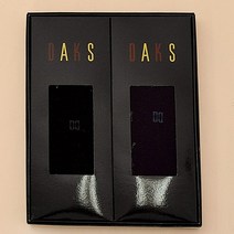 [백화점SAY][닥스양말] 닥스 남자/신사 양말 2족세트 DK3M19330 S(012)