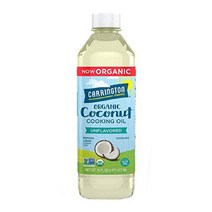 오일풀링 코코넛 오일 Carrington Farms 액상 요리 쿠킹 473ml, 16 Fl Oz (1 팩), 16L