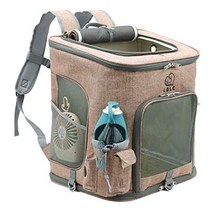 일본직발송 4. MEISS 반려동물 캐리어백 배낭 강아지 고양이 캐리어백 12kg 내하중 대용량 안정성 탁, One Size_강황, 강황