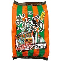 일본직구 마스야 오니기리 센베이 패밀리팩 2x16봉지, 상세참조, 수량