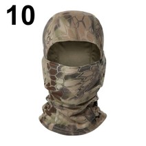 tactical camouflage balaclava full face mask 스키 사이클링 사냥 헤드 넥 커버 헬멧 라이너 캡 군사 멀티캠 남성 스카프, 10 파이썬 황무지