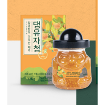 제주 과일청 한라봉 천혜향 레드향 풋귤청 황금향 오미자차 댕유자청 선물 제주도기념품 (320g 520g), 320g, 1개
