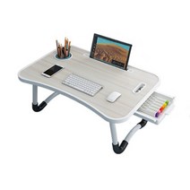 FNE047572좌식책상/접이식 노트북테이블/좌식테이블/캠핑용 접이식테이블/휴대용테이블/베드트레이/차박테이블, 우드