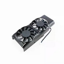 호환용 MSI Geforce GTX 750 Ti 2Gb LP 그래픽 카드 XY-D05510S 0.28A 2 핀 GTX750 용 냉각 팬, [01] 금
