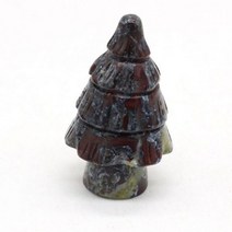 천연 석재 소나무 장식 석영 형석 호랑이 눈 광물 표본 치유 크리스탈 보석 홈 장식품, 28x50mm, Dragon Bloodstone