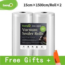 주방 식품 진공 가방 수비드 보관 가방 진공 실러 진공 포장 1215202530cm 1500cm롤, 15cm-1500cm-2pcs