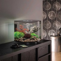 자동차 차량용 어린이 안전 가드 목쿠션 쿠션 베개, 35L 검은색 수조(조경 제외) + 컬러조명
