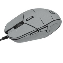 게이밍 마우스 호환용 스티커 로지텍 g302 g303 게임용 스웨이드 풀하프 커버 용 내구성 미끄럼 방지, 가득 참