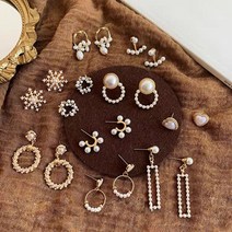 [이베베] 겨울이 더 가기전에..Rainy pearl Drop Earing