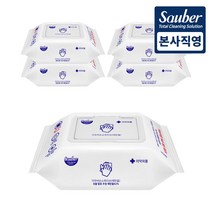자우버 뽑아쓰는 에탄올 손소독 티슈 휴대용 30매 5팩