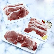 국내산 무항생제 한돈 돼지고기 냉장 앞다리살 500g, 구이용