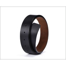 남성용 캐주얼 정장 캐쥬얼 가죽 벨트100% 3.3CM 순수 소 가죽 벨트 스트랩 버클 없음 천연 가죽 벨트