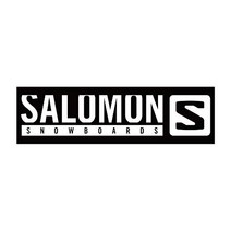 SALOMON (살로몬) 스키 스노우 보드 스티커 SLMN STICKERS White L (W34 × H7.2cm) 사이즈 L40870300
