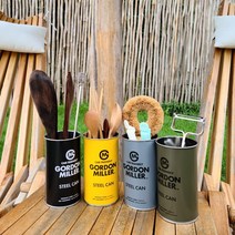 고든밀러 캠핑수저통 라운드형 300ml 스퀘어형 500ml 2종 4color, 500ml 스퀘어 그레이