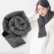 다다킹 패딩목도리 머플러 양면 퍼머플러 뽀글이머플러
