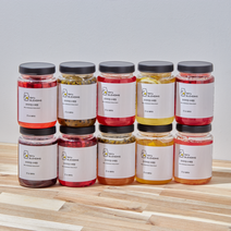 수제청 과일청 선물세트 답례품 레몬청 딸기청 자몽청, 500g, 블루베리패션후르츠청