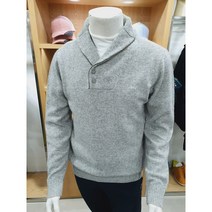 루이까스텔 남성 21FW 시즌오프 70%할인 겨울골프웨어 전판 솔리드 변형에리 울니트 스웨터 3MCSW055