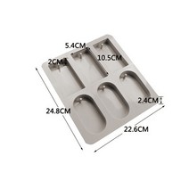 왁스타블렛 고체타블렛Diy 꽃 비누 금형 공예 액세서리 비누 금형 실리콘 클레이 아로마, b
