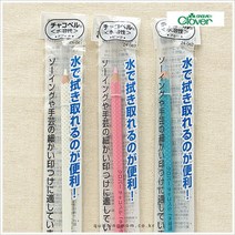 퀼팅맘 크로바 수성 초크펜 자수 펜슬 3컬러 (수성펜) 퀼트 자수, 화이트(24-061)