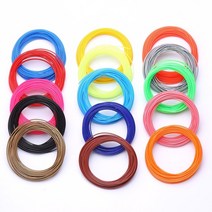 10M 1.75mm PLA 3d 프린터 펜 필라멘트 100M 또는 200M 3d 리필 3d 핸들 플라스틱 3D 펜 학교 드로잉 용품, 트란 바이올렛