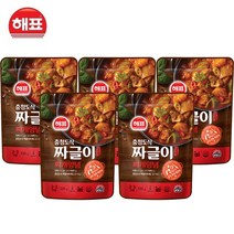 [해표] 맛집 충청도식 짜글이 찌개양념 120g, 5개