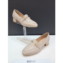 소다 소다 FLF208 KS31 소다 SODA 여성 로퍼 (여성 새미 체인장식 정장 케주얼 로퍼 5CM) (P002265249)