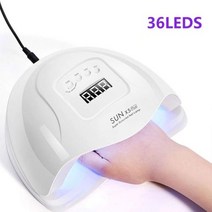 SUN X11 Max UV 건조 램프 손톱 건조 용 네일 램프 모션 감지 기능이있는 젤 폴란드어 매니큐어 살롱 용 전문 UV 램프, 36LED-SUN X5 Plus+US Plug, 36000ml