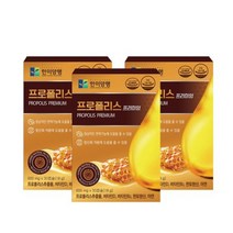 한미양행 프로폴리스 프리미엄 18g, 30정, 15개