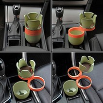 차아네 멀티 5단 컵홀더 거치대, 제이제이 브라운