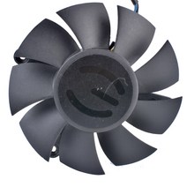 DASB0815B2U DC12V 0.6A 74mm 4 선 핀 ZOTAC GTX560TI 그래픽 카드 쿨러 냉각 팬, 한개옵션0