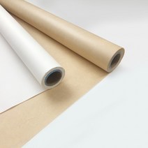 [TY] 크라프트롤지 백상롤지 선물포장지 꽃포장지 롤지1, 크라프트지 20mX53cm(80g/pe코팅)