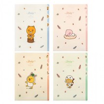 카카오프렌즈 데일리 인덱스 3포켓 파일 230X310mm, 어피치