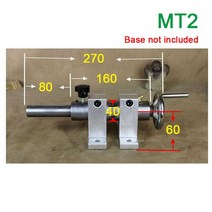 로구로 목공선반 MT2/MT3 Lathe Tailstock Body Woodworking Round Bead Engraving Machine Jade Wenwan Me, 01 MT2