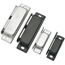 스텐자석빠지링(소 대)스텐 블랙 도어부속 자석캣치 문고정, 블랙(대)1800원