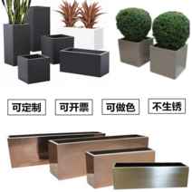 시멘트화분 대형 사각 화분 사무실 토분 실내화초 거실 분갈이 스탠드 42, 스테인리스강, 안전, 스텐레스35x35x80기둥