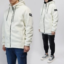데님투나잇 남자 여자 후드집업 털 안감 뽀글이후리스 플리스 뽀글이집업