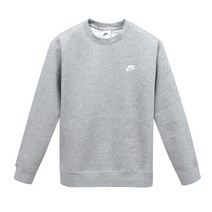 나이키 NSW 클럽 크루 기모 긴팔티 남자 맨투맨 긴팔 티셔츠 BV2662-063