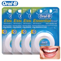 오랄비 왁스 민트향 치실 50m x4개/x8개 x12개/x 24개, 4개입