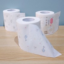 만화 인쇄 화장지 귀여운 휴지 두루마리 만화프린트, 1